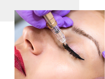 Permanent eyeliner treatment